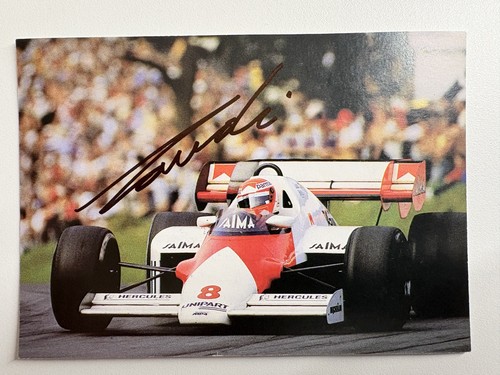 Niki lauda signed mclaren - lauda,